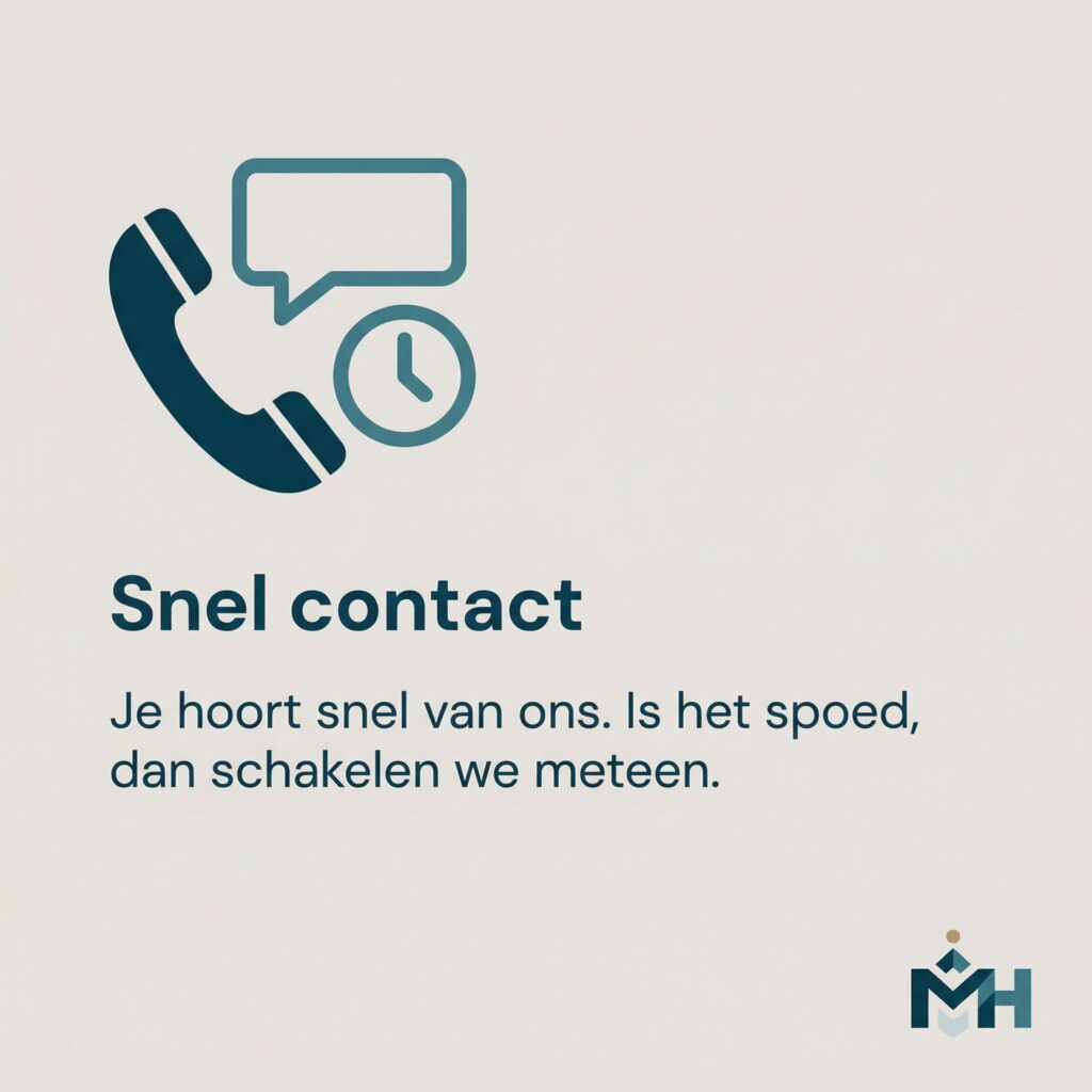 Snel contact voor klussen in en om het huis, ook bij spoed
